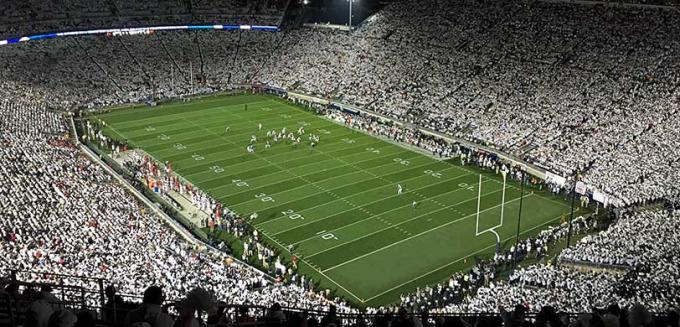 2020 Penn State Nittany Lions Football Season Tickets (Includes Tickets To All Regular Season Home Games) at Beaver Stadium